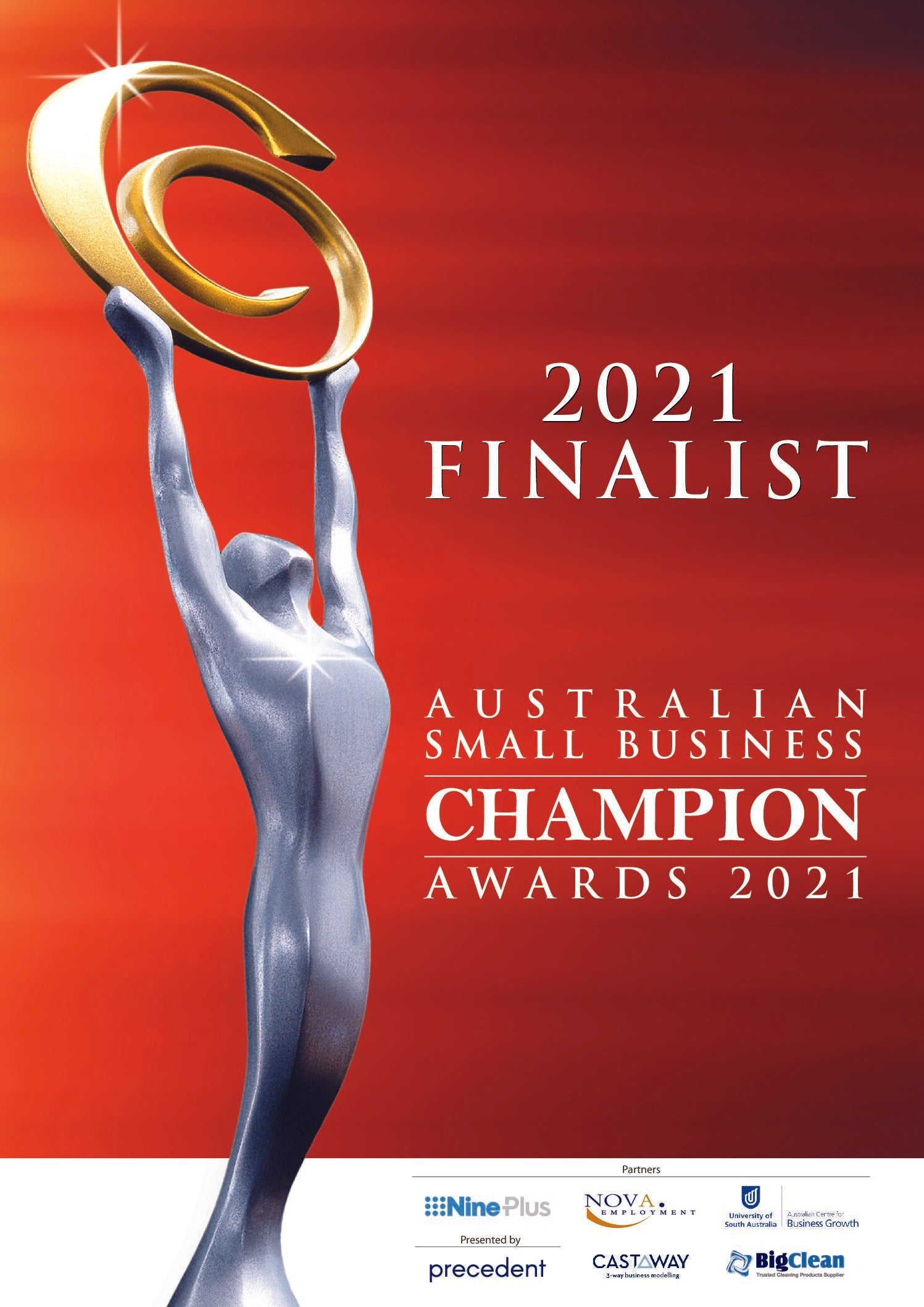 Finalists in Australian Small Business Champion Awards 2021!