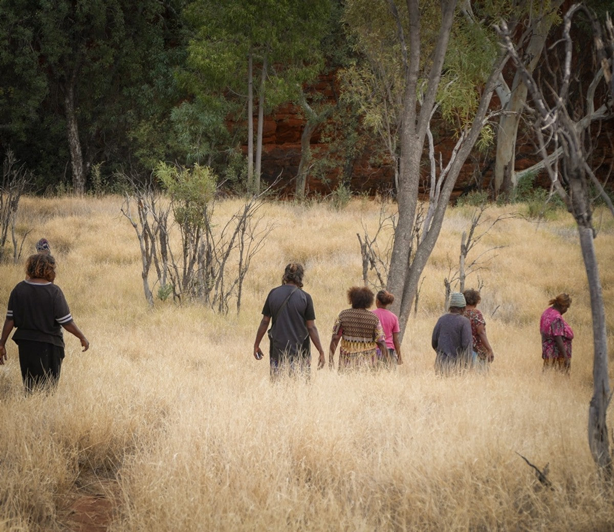 Intergenerational teaching and connecting 2 country by Garrard Anderson