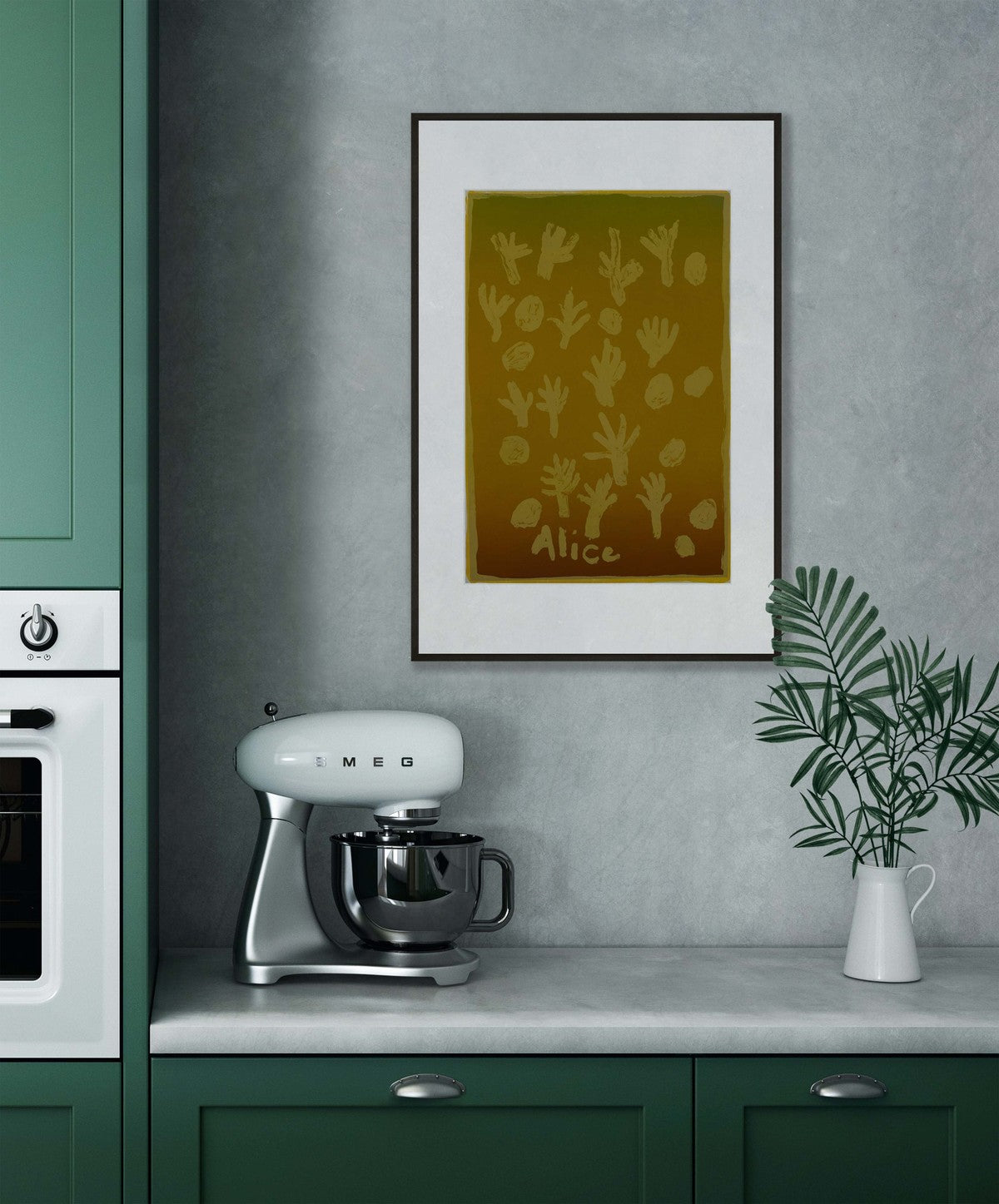 Trees in Talaalpi by Alice Nampitjinpa Dixon