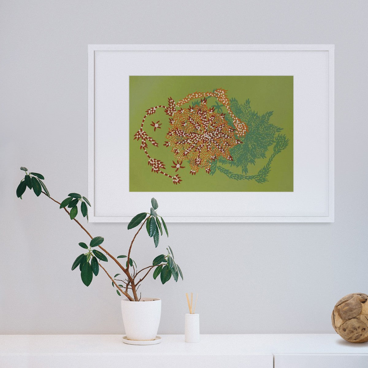 Bushflowers and seeds by Susie Lane