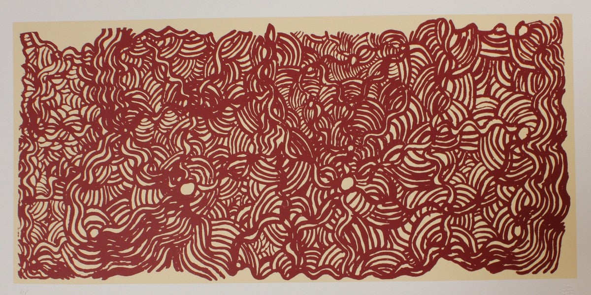 Papa Tjukurrpa - Dog Dreaming by Leonie Kamutu