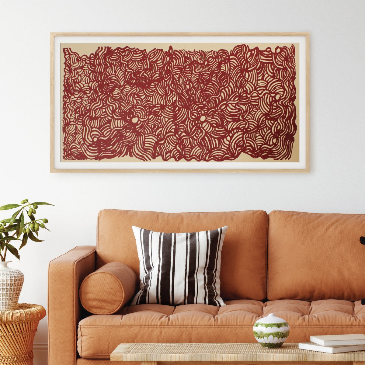 Papa Tjukurrpa - Dog Dreaming by Leonie Kamutu