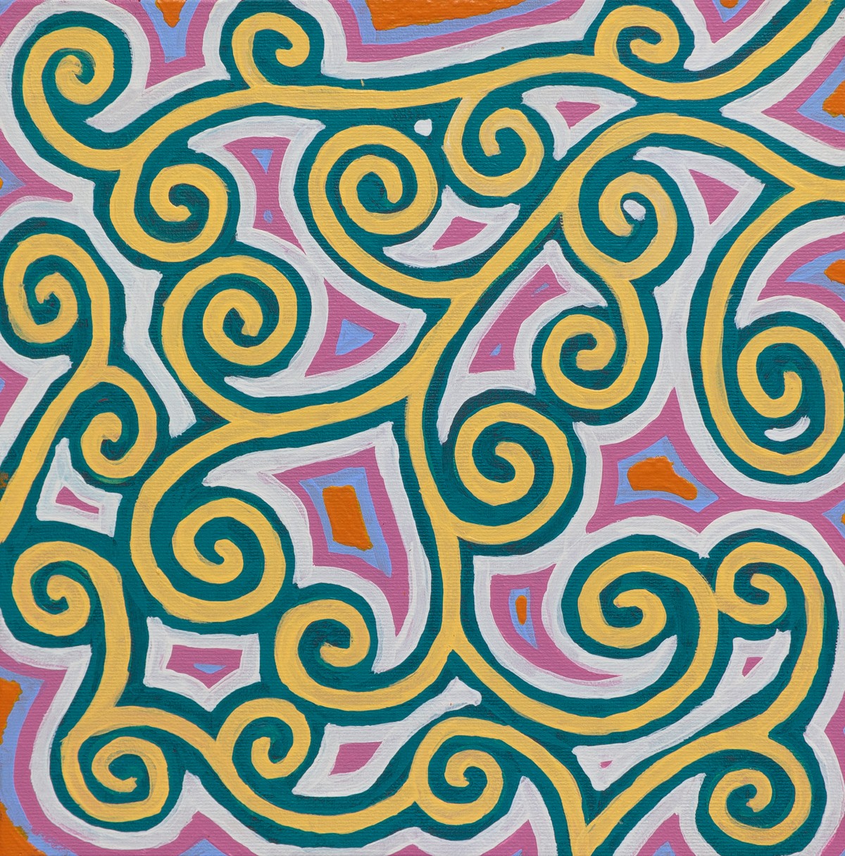 Bushflowers in the wind by Kathy Quinn Larry