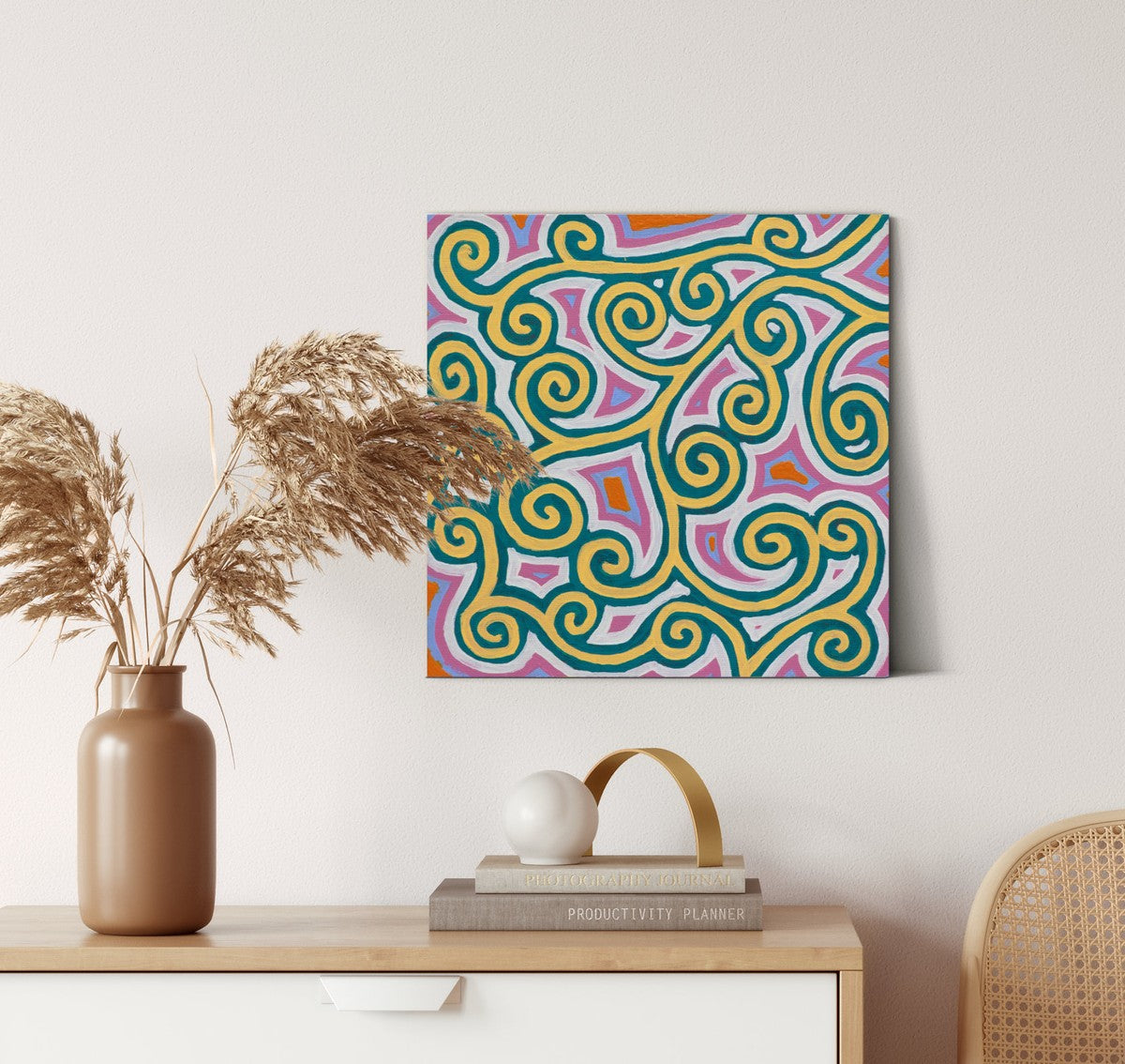 Bushflowers in the wind by Kathy Quinn Larry