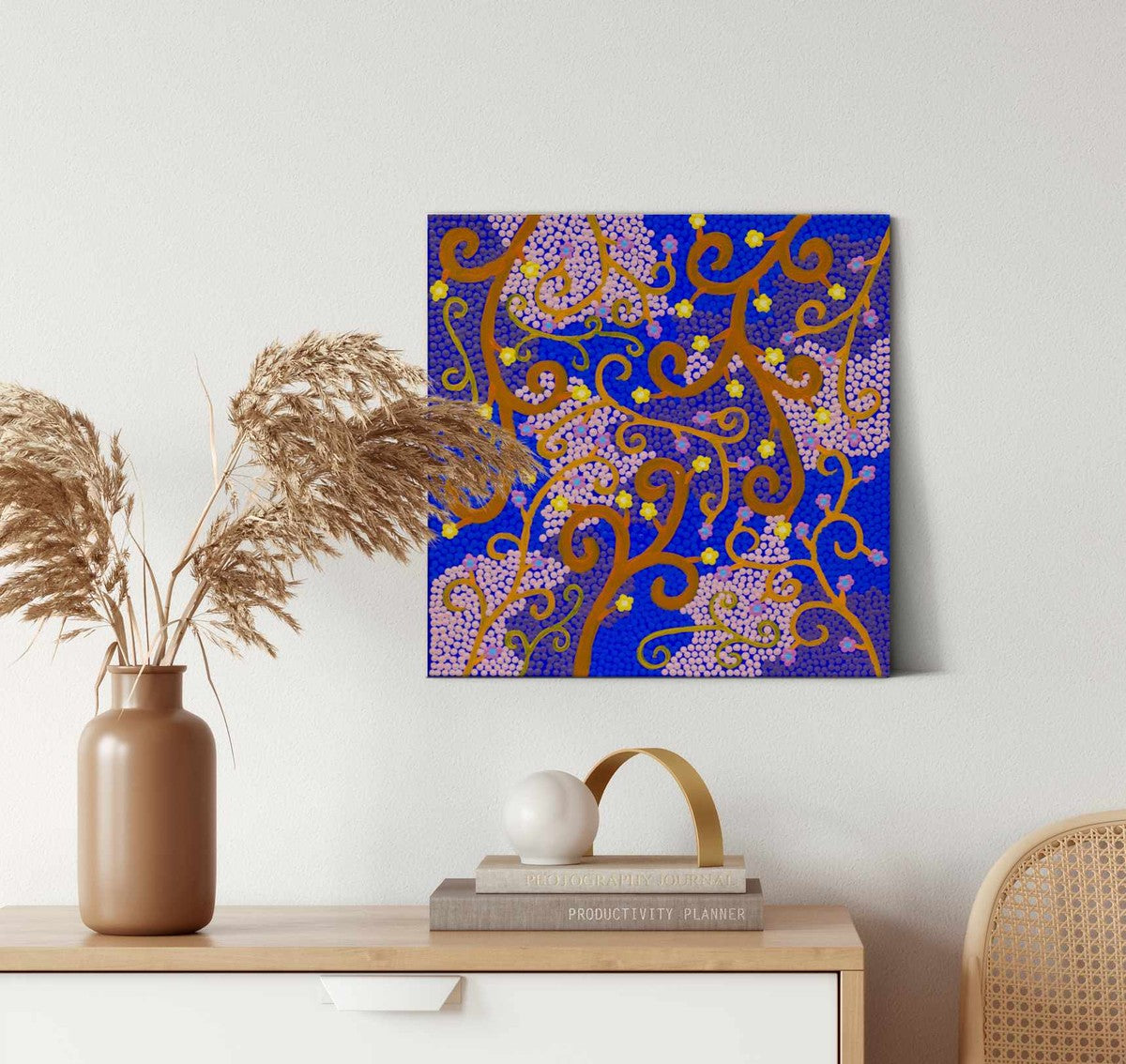 Bushflowers in the wind by Kathy Quinn Larry