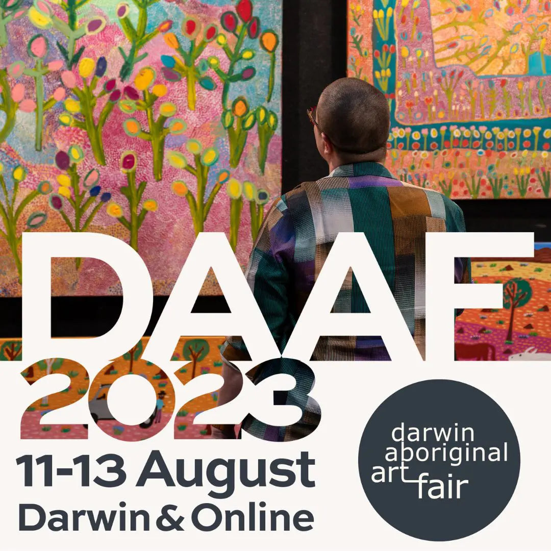 Seed Jewellery Making Workshop at Darwin Aboriginal Art Fair