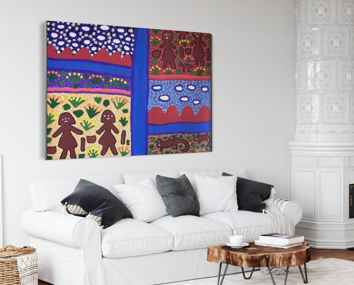 Napaltjarri Sisters by Molly Jugadai
