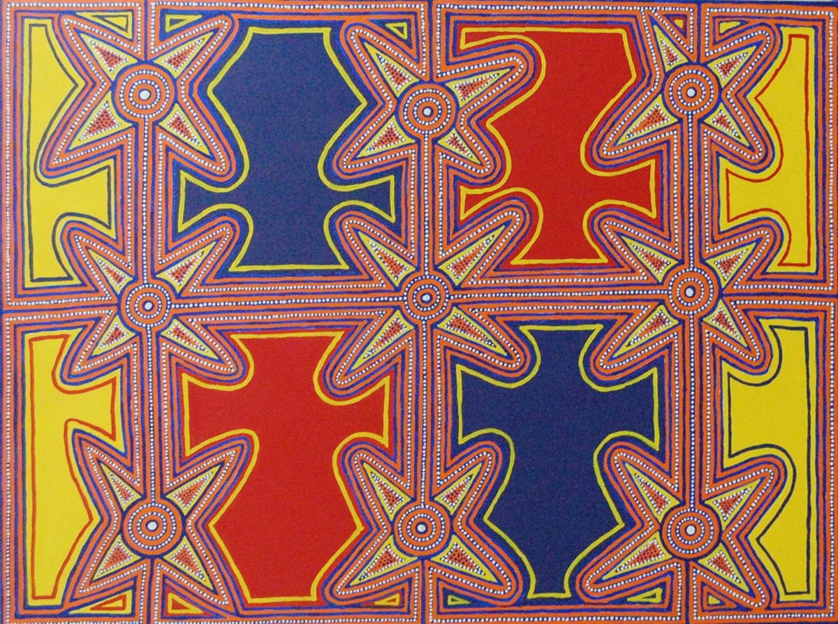 Wilkinkarra - Lake Mackay by Billy Pareroultja