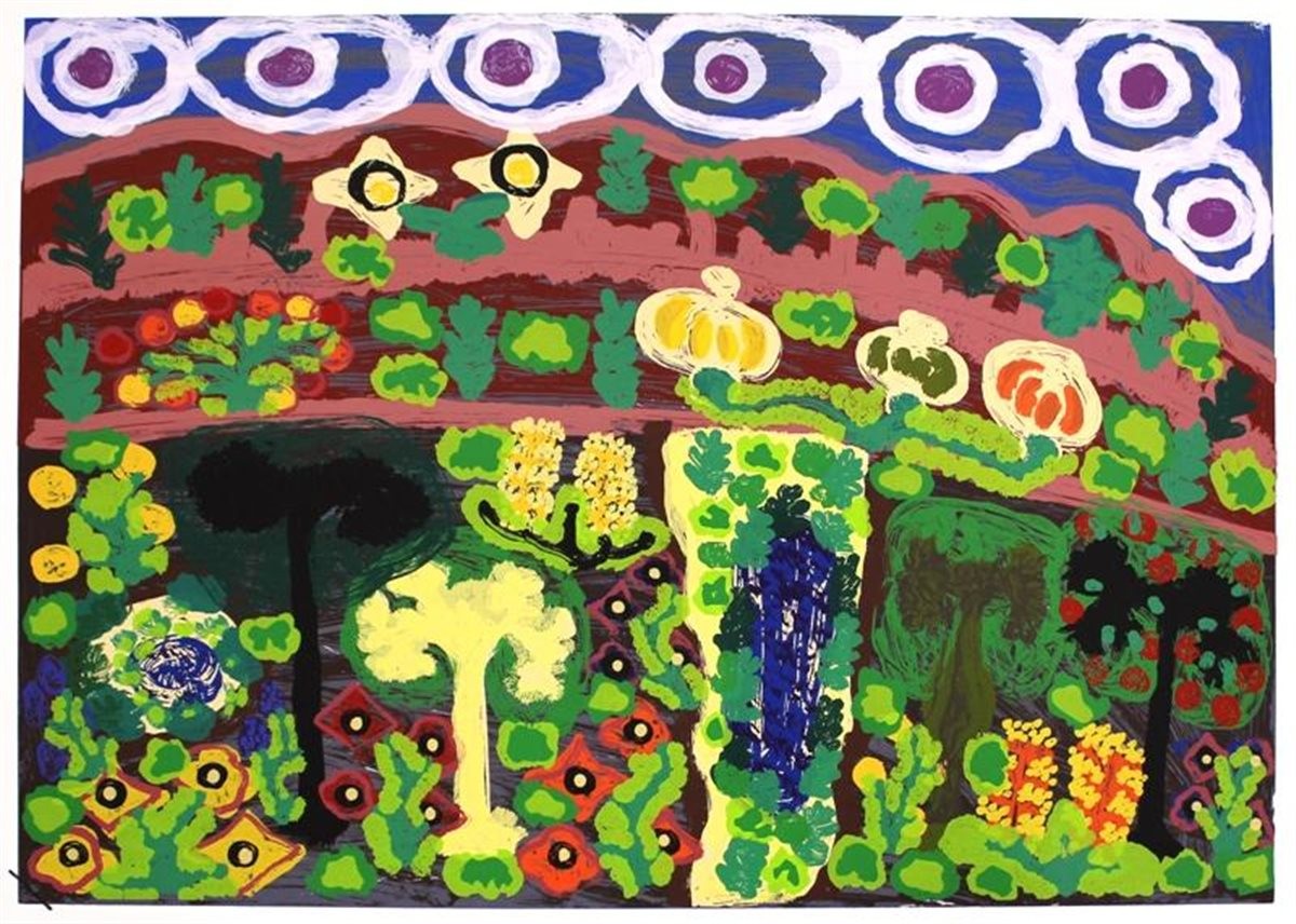 Muruntji Rockhole by Daisy Jugadai