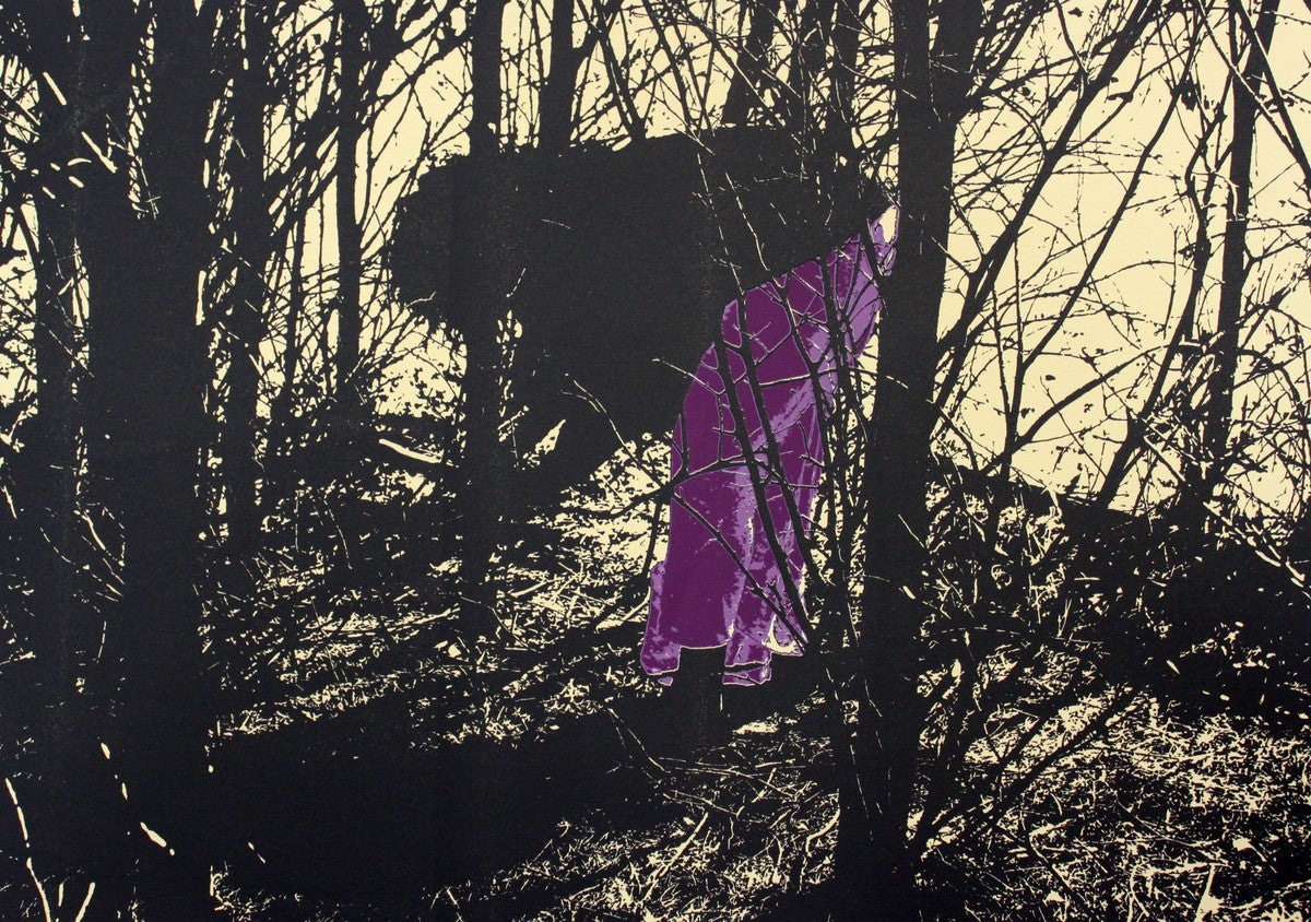 Napurrulalu atuni watiya kuturruku / Alison is cutting the tree to make a nulla-nulla by Christine Multa