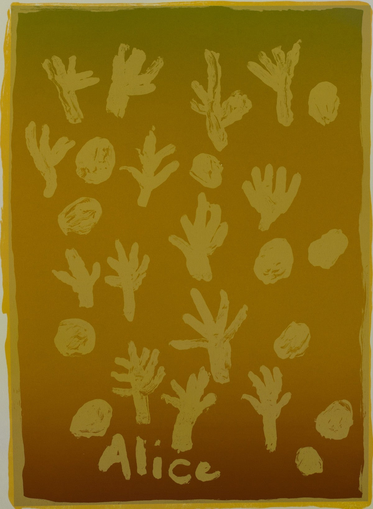 Trees in Talaalpi by Alice Nampitjinpa Dixon