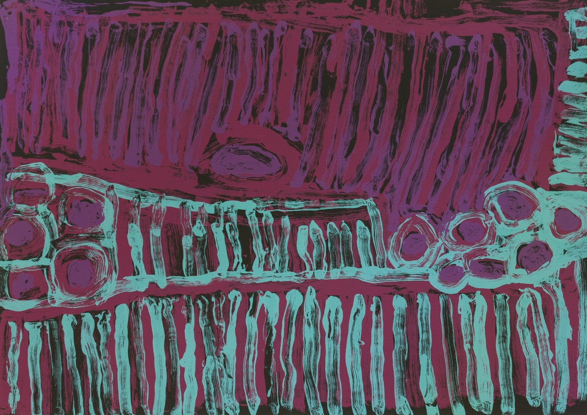 Kalipinpa - Water Dreaming by Mavis Marks