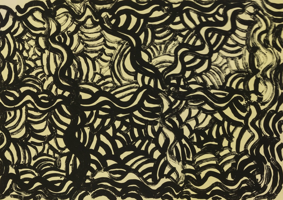 Papa Tjukurrpa - Dog Dreaming by Leonie Kamutu