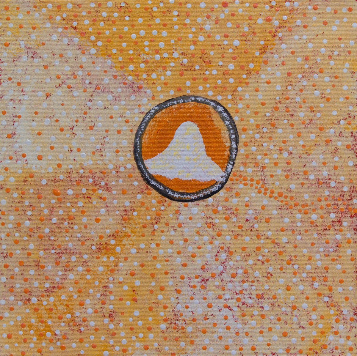 Kakalyalya Tjukurrpa - White Cocky Dreaming by Herman Whiskey