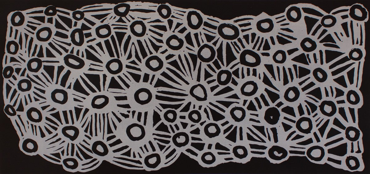 Tjilkamala - Porcupine rockhole by Alice Nampitjinpa Dixon