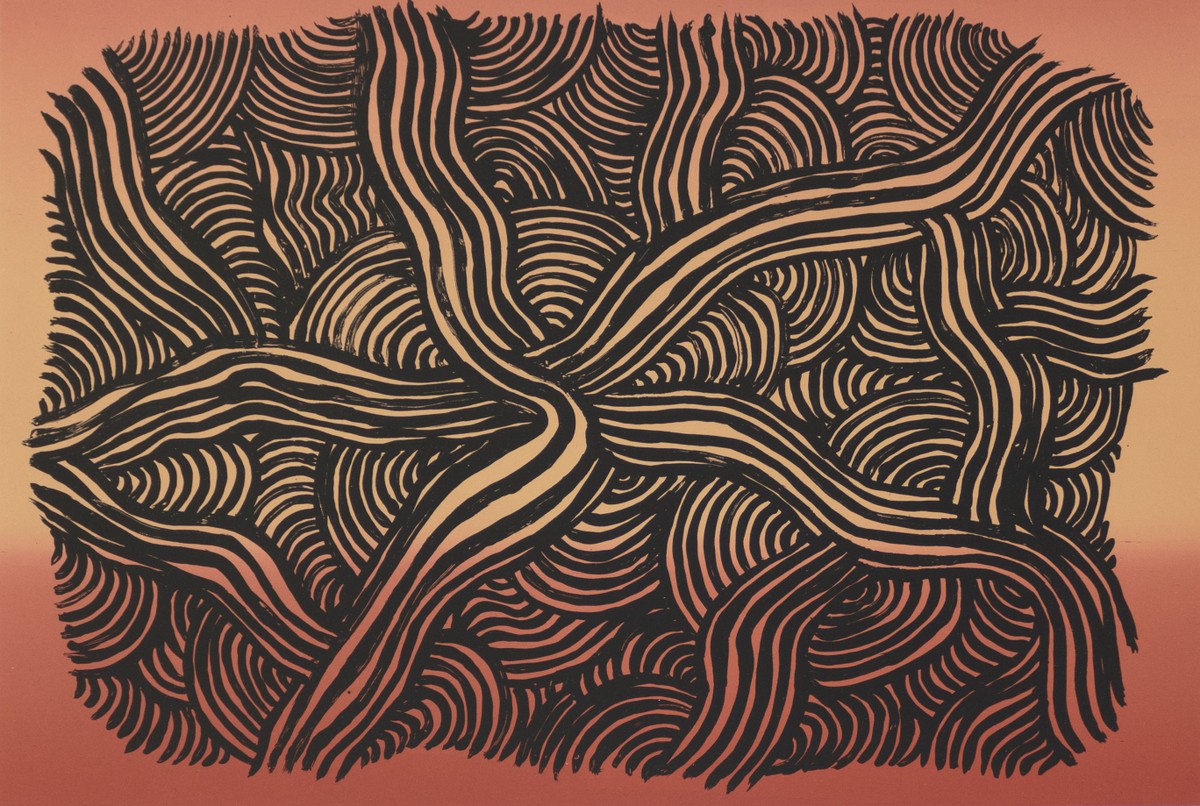 Kungkaku Puturru - Women's Hairstring Dreaming by Alison Napurrula Multa