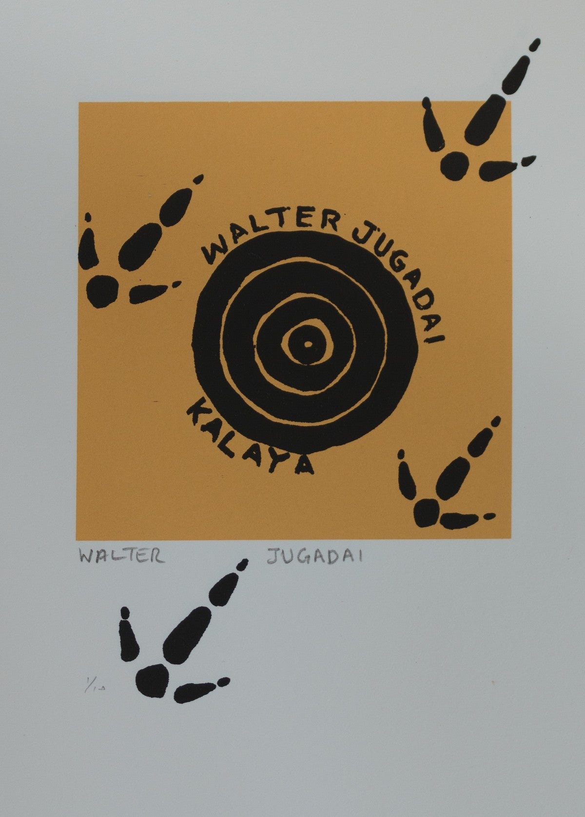 Emu Tracks by Walter Jugadai