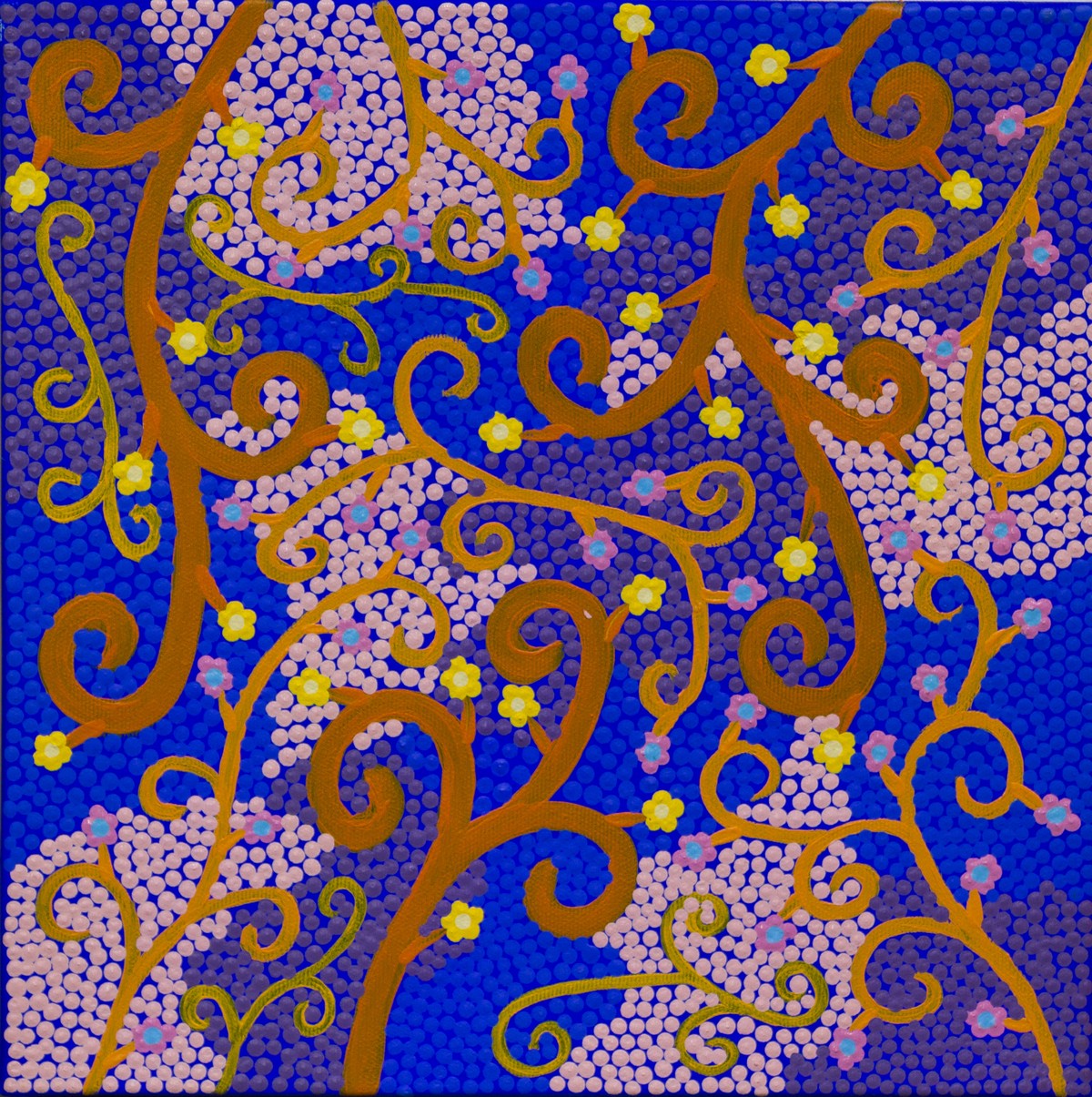 Bushflowers in the wind by Kathy Quinn Larry