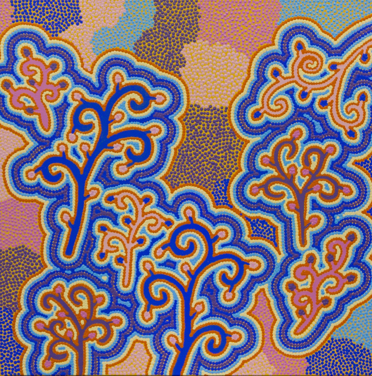 Bushflowers in the wind by Kathy Quinn Larry