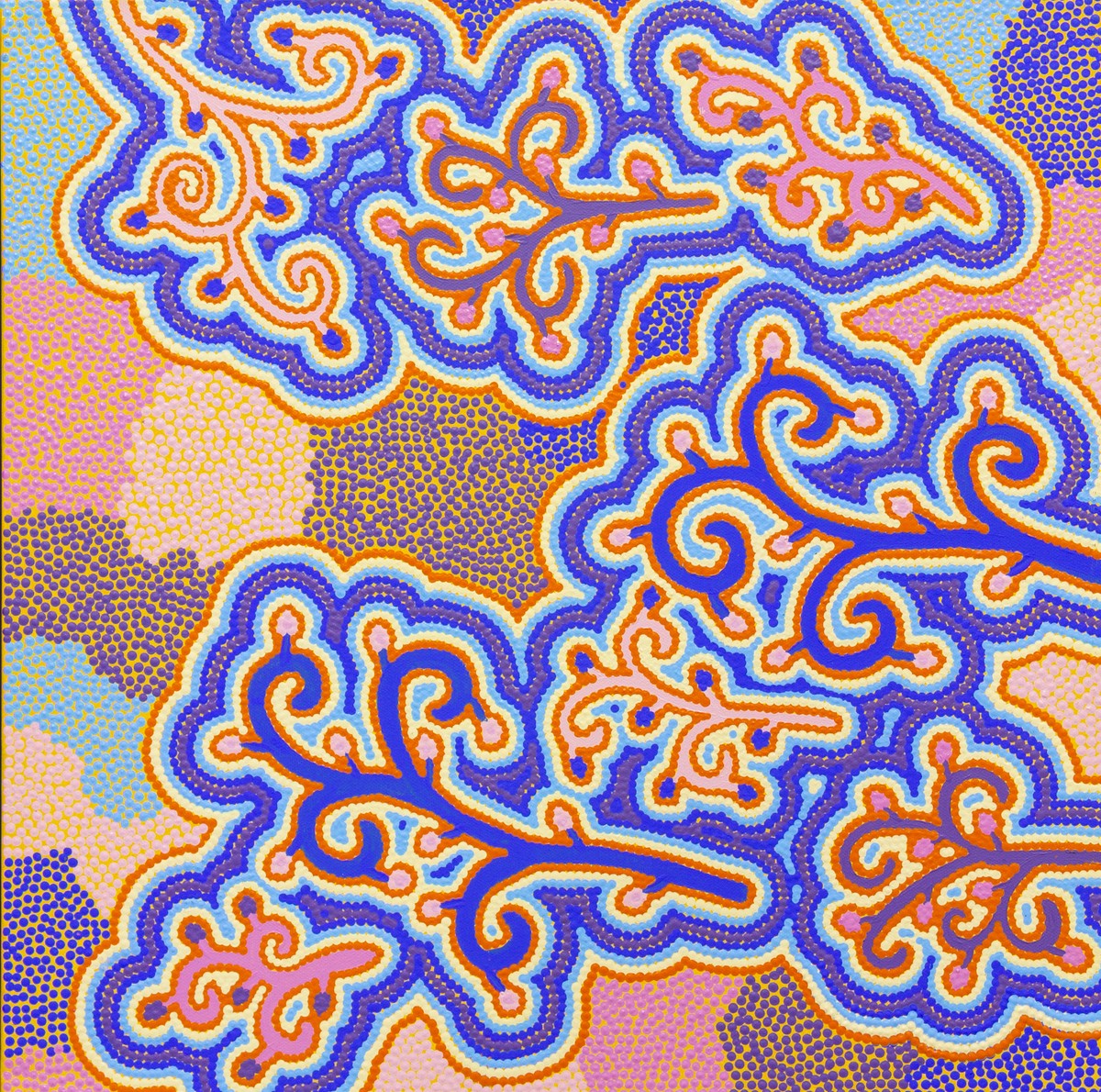 Bushflowers in the wind by Kathy Quinn Larry