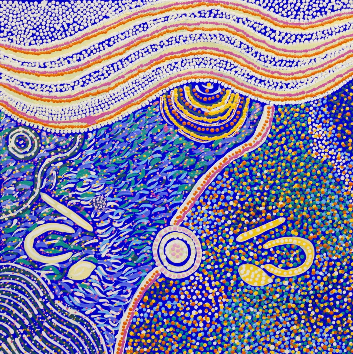 Kungka Kotara Tjukurrpa (Two Women Story) by Larissa Brumby