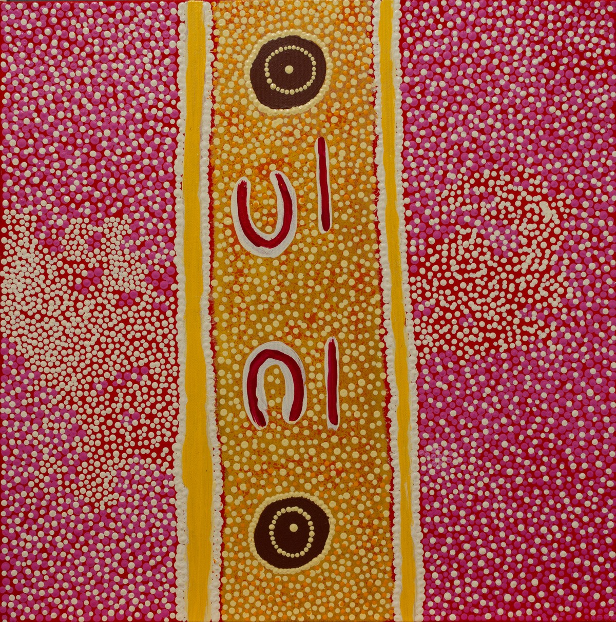 Kungka Kotara Tjukurrpa (Two Women Story) by Larissa Brumby
