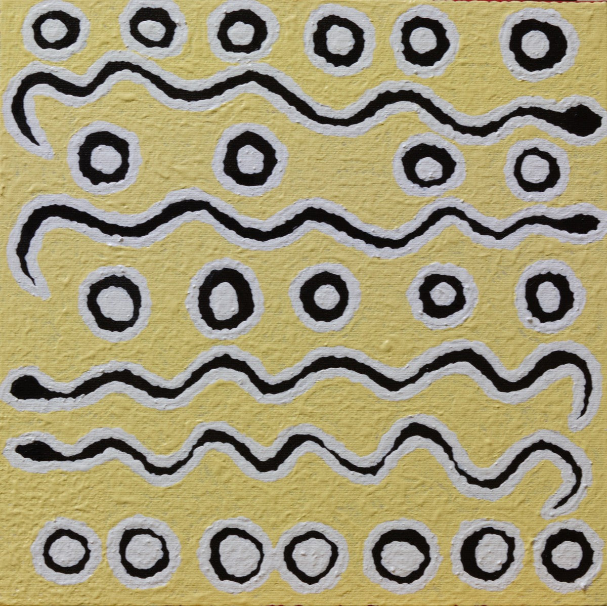 Wanampi - Rainbow Serpent by Kerry-Anne Major
