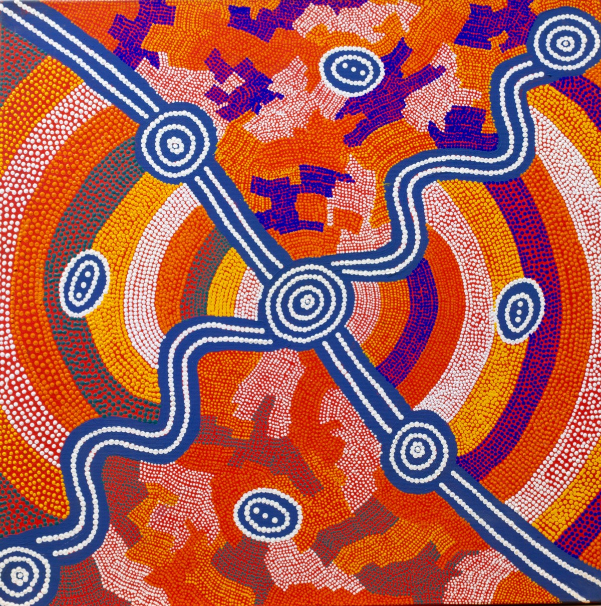 Claypan at Karrinyarra by Cynthia Multa