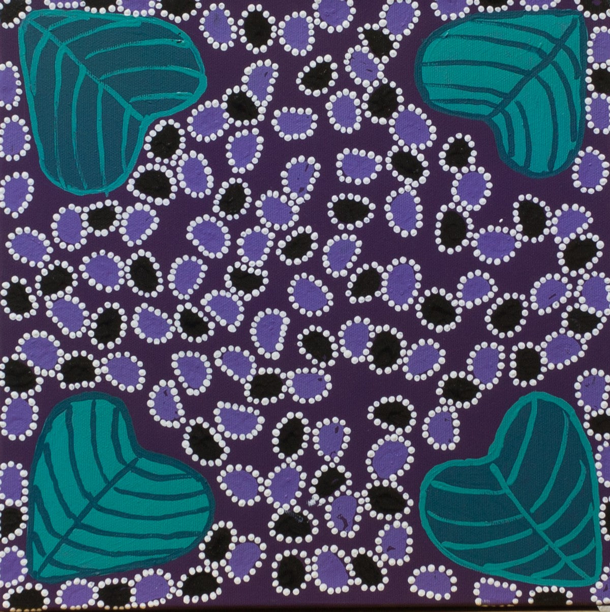 Yawalyurru (bush blueberries) by Joyce Dixon
