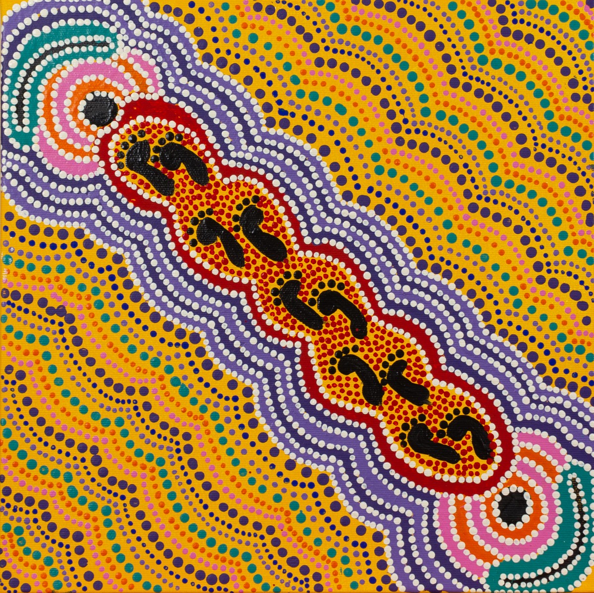 Two Tjangalas by Joyce Dixon