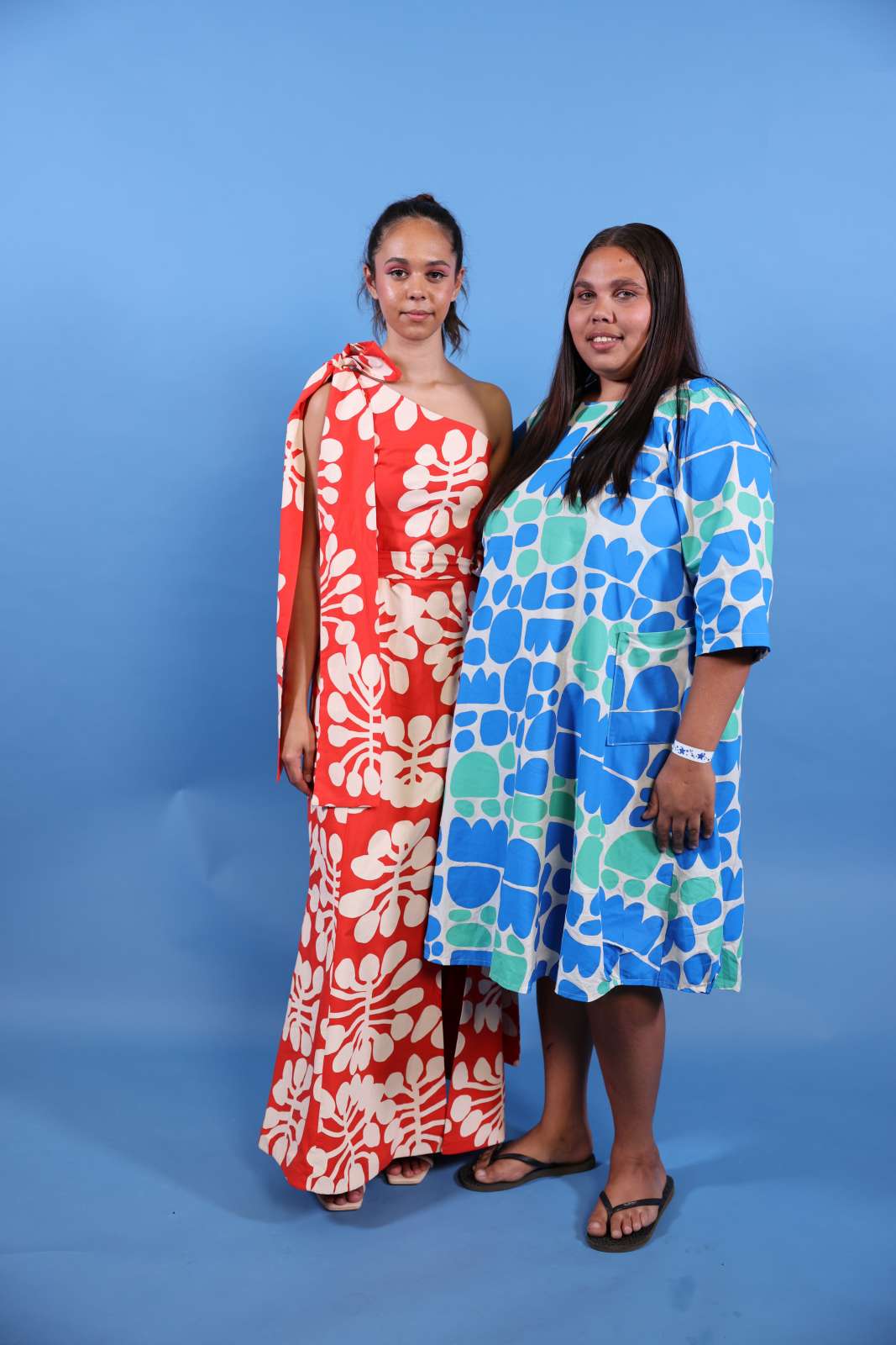 ‘lkuntji Collection’ by Ikuntji Artists, Country to Couture 2023, Photo by Marley Morgan 218