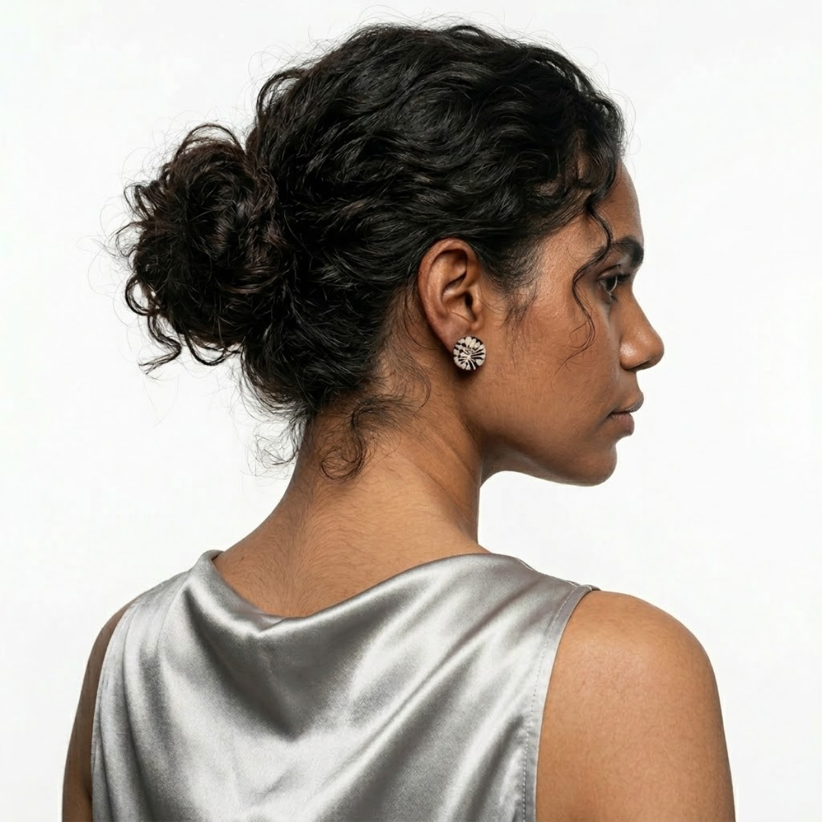 Watiya Tjuta Resin Earrings - Medium Studs