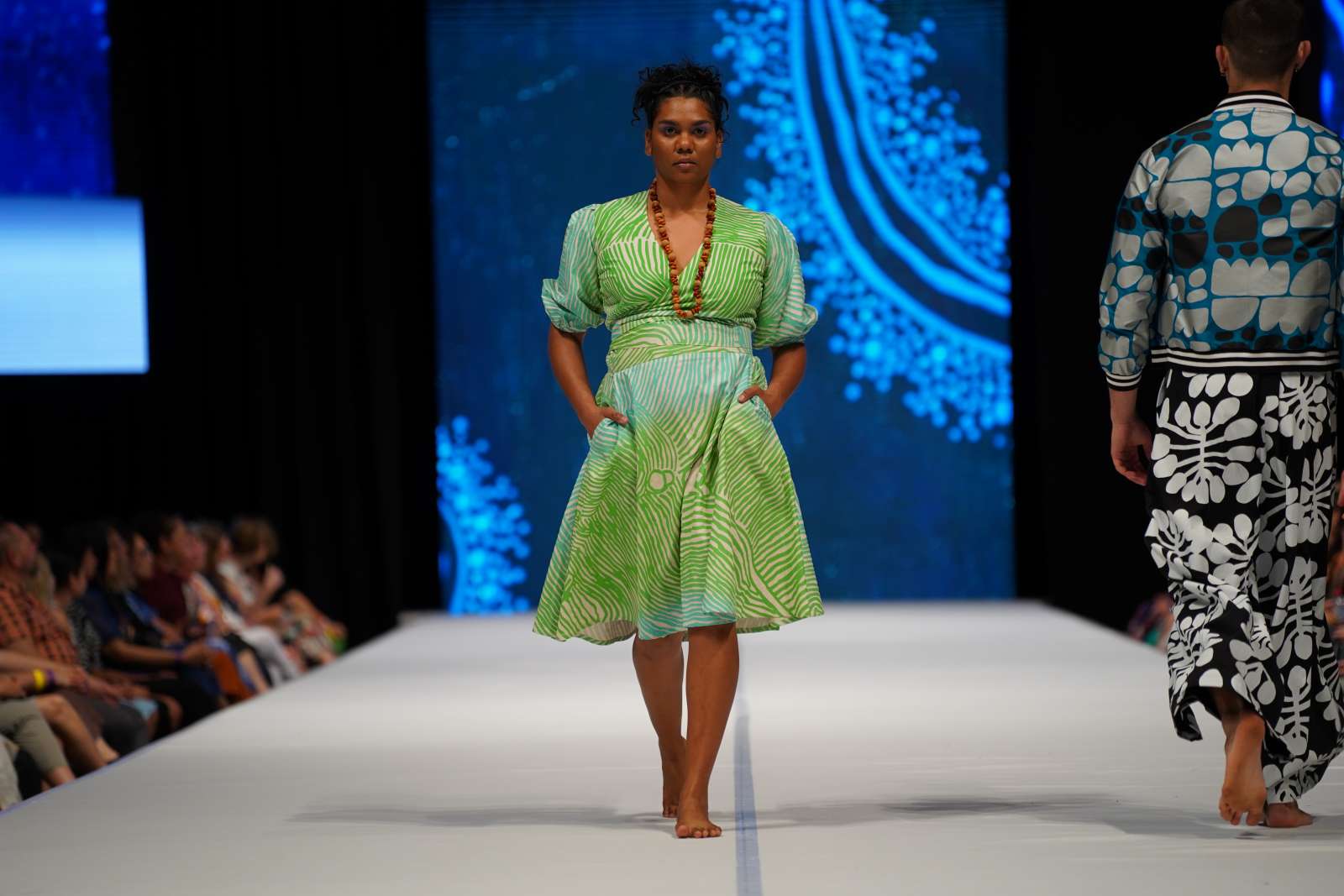 Ikuntji Artists, Ikuntji Artists, Show Two, Country to Couture, 2024, photo by Dylan Buckee_182