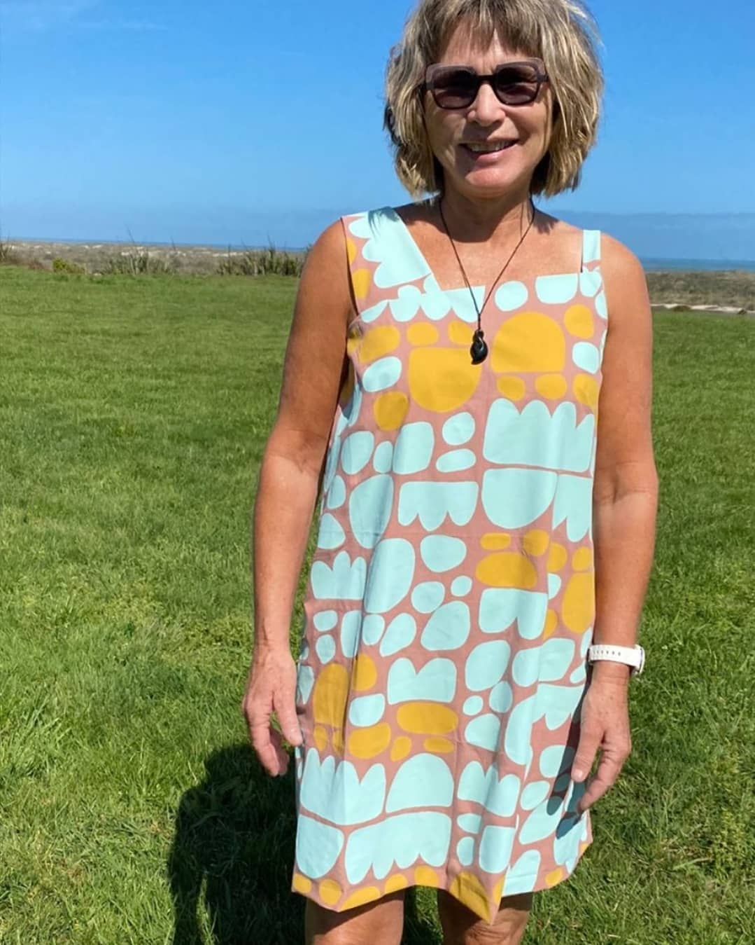 Jane Sage Sundress