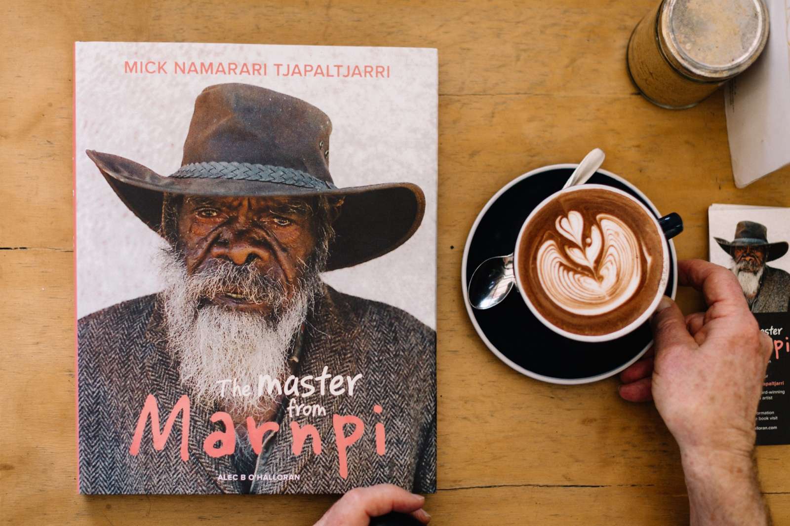 O'Halloran The master from Marnpi book on table