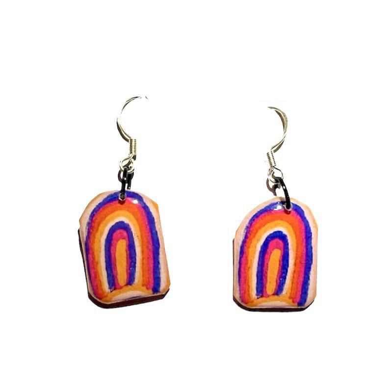Karrkurrutintja Resin Earrings - Medium Drop