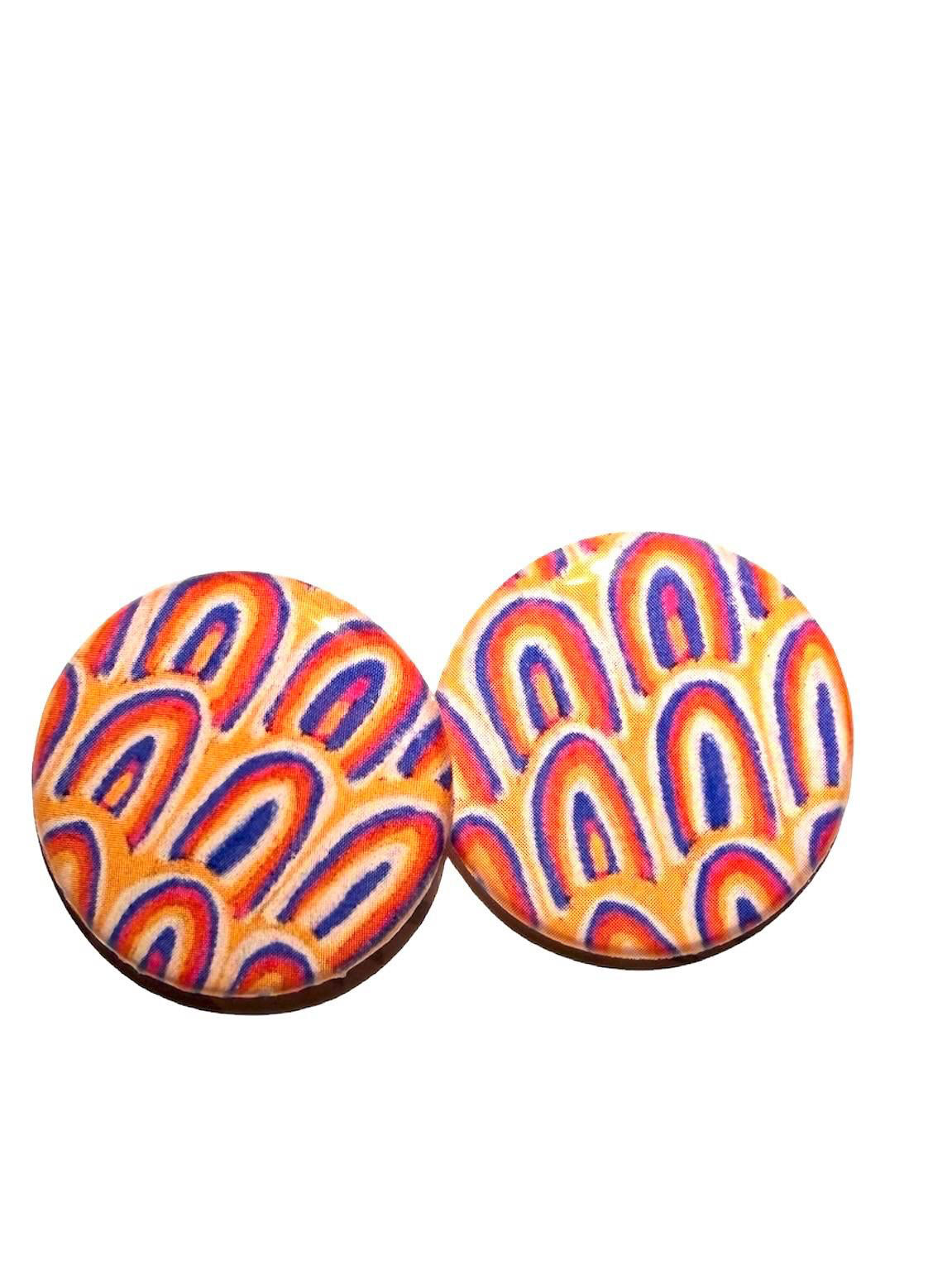 Karrkurrutintja Resin Earrings - Medium Studs