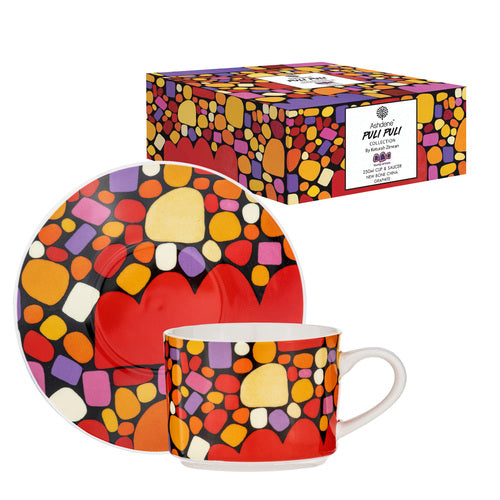 PULI PULI GRAPHITE CUP + SAUCER