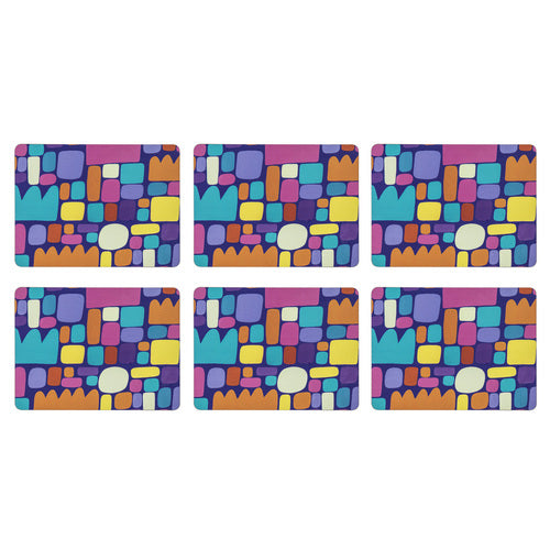 PULI PULI PURPLE 6PK PLACEMAT