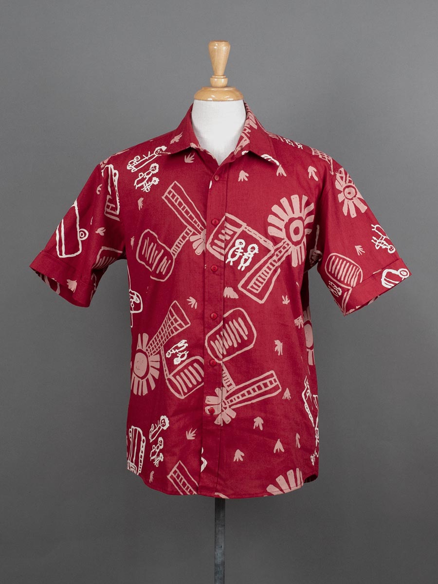 Ronney Shirt Tali in My Country - Ikuntji Artists